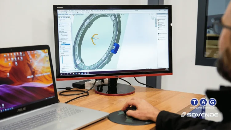 Corte e preparação de tubagem em linha com máquinas TAG Clamshell